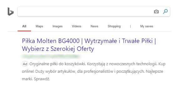 reklama tekstowa - elastyczna reklama w wyszukiwarce