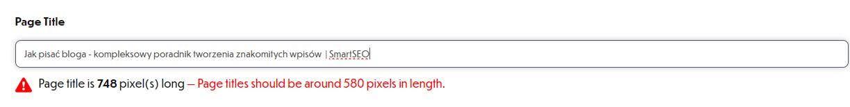 sprawdzenie title i meta desc.